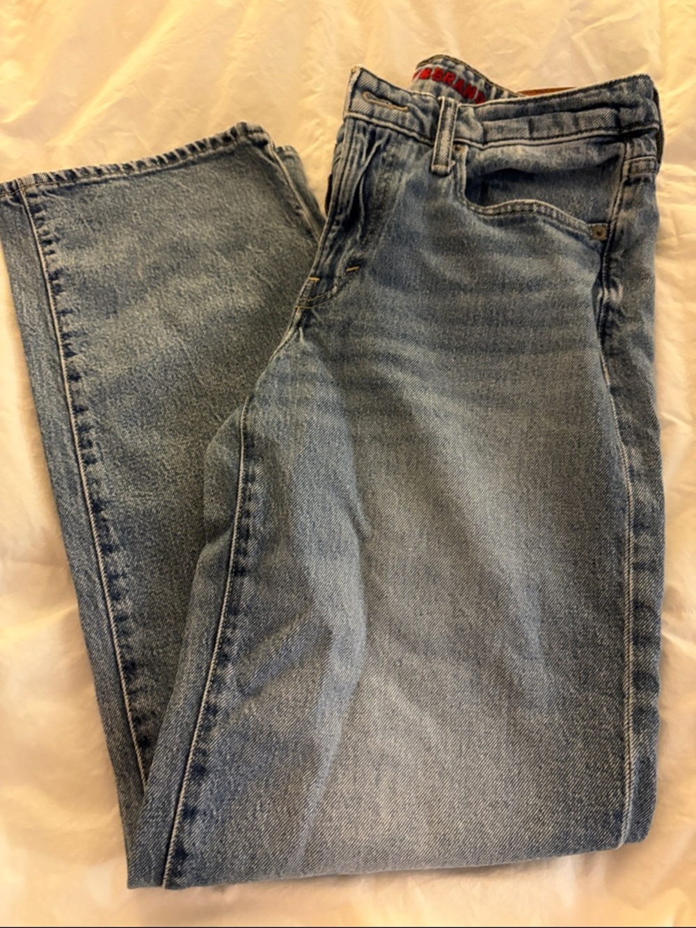 Lucky Brand Women's Light Blue Straight Jeans